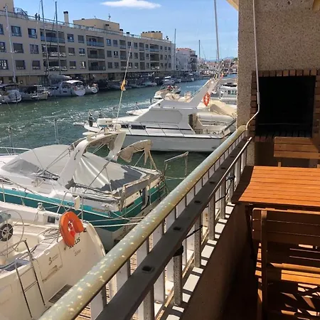 Port Ambar - En La Marina De - Balcon Con Vistas Al Canal - Playa - Wifi Apartment *